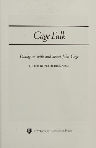 Tapa de CageTalk