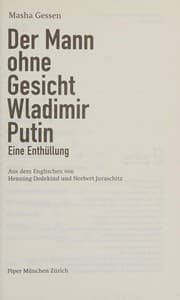 Tapa de Der Mann ohne Gesicht - Wladimir Putin