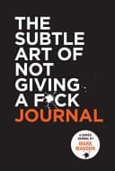 Tapa de Subtle Art of Not Giving a F*ck Journal
