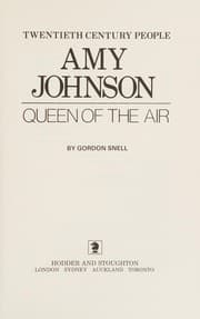 Tapa de Amy Johnson (Twentieth Century People)