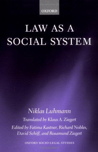 Tapa de Law as a social system
