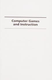Tapa de Computer games and instruction