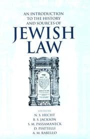 Tapa de Introduction to the History and Sources of Jewish Law