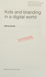 Tapa de Kids and branding in a digital world