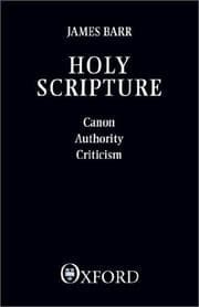 Tapa de Holy Scripture