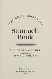 Tapa de The great American stomach book