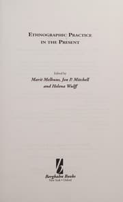 Tapa de Ethnographic practice in the present