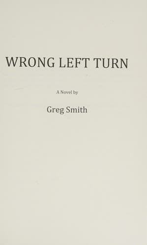 Tapa de Wrong left turn