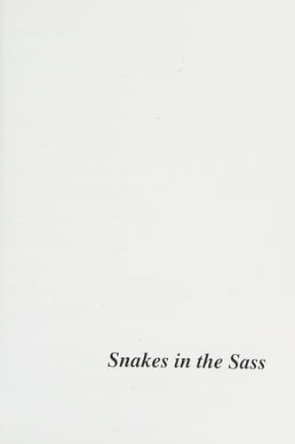 Tapa de Snakes in the sass