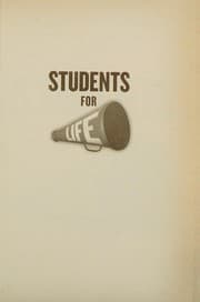 Tapa de Students for life