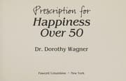 Tapa de Prescription For Hapiness Over 50