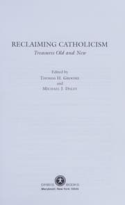 Tapa de Reclaiming Catholicism