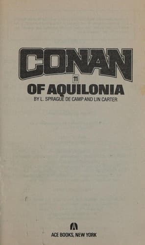 Tapa de Conan of Aquilonia, Book 11