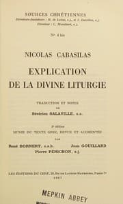 Tapa de Explication de la divine liturgie