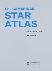 Tapa de The Cambridge star atlas
