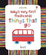 Tapa de Baby's Very First Things that go Flashcards