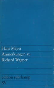 Tapa de Anmerkungen zu Richard Wagner