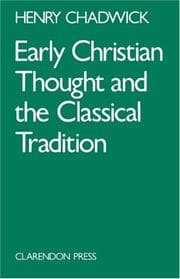 Tapa de Early Christian Thought and the Classical Tradition