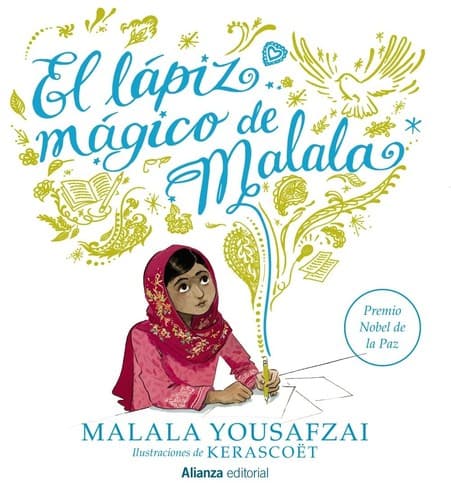 Tapa de El lápiz mágico de Malala
