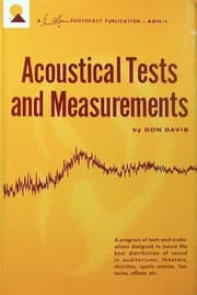 Tapa de Acoustical tests and measurements