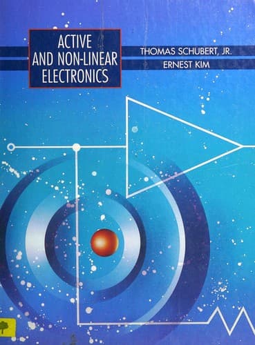 Tapa de Active and non-linear electronics
