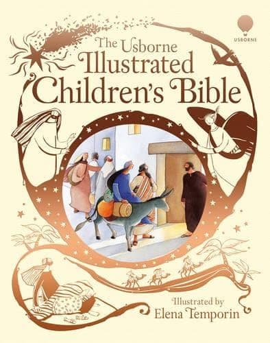 Tapa de The Usborne Illustrated Children's Bible