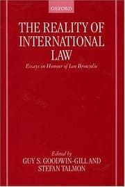 Tapa de The reality of international law