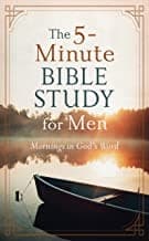 Tapa de 5-Minute Bible Study for Men