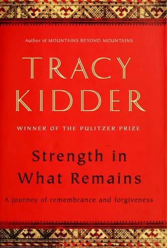 Tapa de Strength in what remains