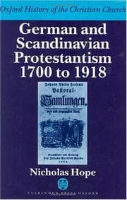 Tapa de German and Scandinavian Protestantism, 1700-1918