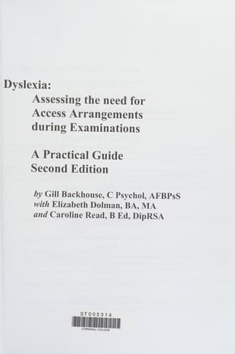 Tapa de Dyslexia