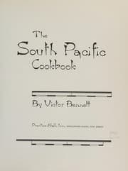 Tapa de The South Pacific cookbook