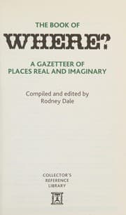 Tapa de The book of where?