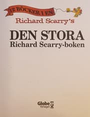 Tapa de Richard Scarry's den stora Richards Scarry-boken