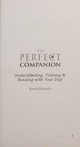 Tapa de The Perfect Companion