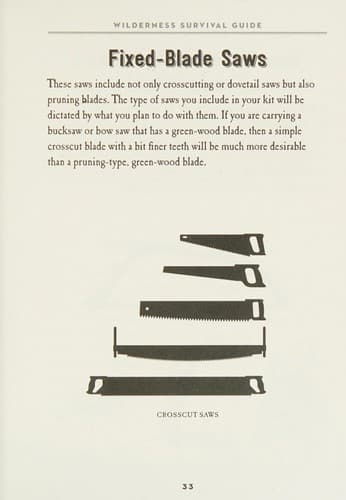 Tapa de Wilderness survival guide