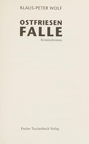 Tapa de Ostfriesenfalle