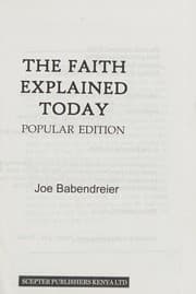 Tapa de The faith explained today