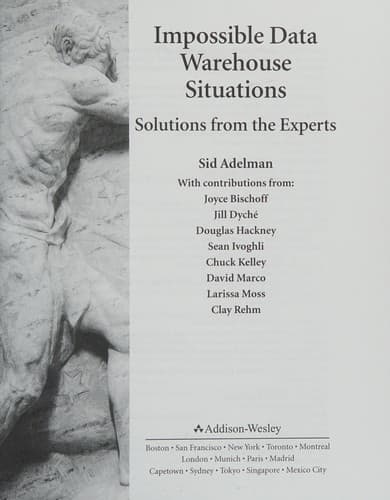 Tapa de Impossible data warehouse situations