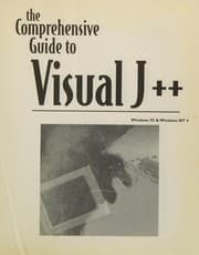 Tapa de The comprehensive guide to Visual J [plus plus]