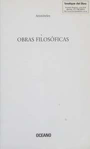 Tapa de Obras Filosoficas