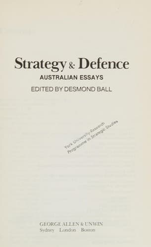 Tapa de Strategy & defence