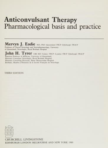 Tapa de Anticonvulsant therapy