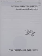Tapa de National Operations Center architecture & engineering