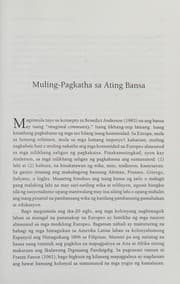 Tapa de Muling-pagkatha sa ating bansa