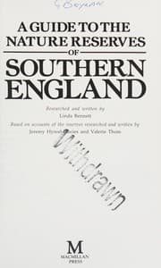 Tapa de A Guide to the nature reserves of Southern England
