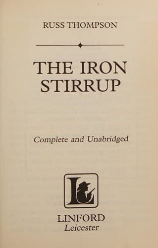 Tapa de The Iron Stirrup