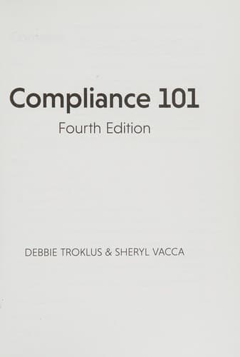 Tapa de Compliance 101, Fourth Edition