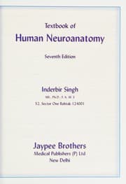 Tapa de Textbook of Human Neuroanatomy