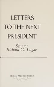 Tapa de Letters to the next president